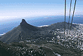 Blick vom Tafelberg nach Kapstadt