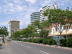 Independence Avenue in Windhoek