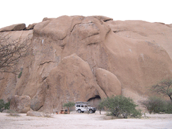 Camp an der Spitzkoppe